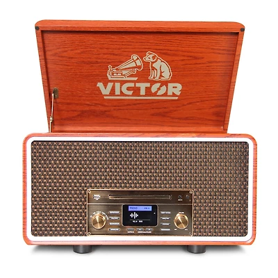 Victor Fremont 8-In-1 Music Center-Channel Speaker