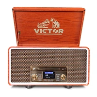 Victor Fremont 8-In-1 Music Center-Channel Speaker