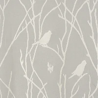 Sweet Home Collection Songbird 5-pc. Rod Pocket Kitchen Curtains & Drapes Window Set