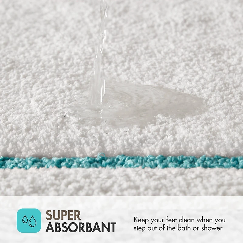 Madison Park Roan Border Tufted Bath Rug