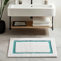 Madison Park Roan Border Tufted Bath Rug