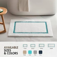 Madison Park Roan Border Tufted Bath Rug