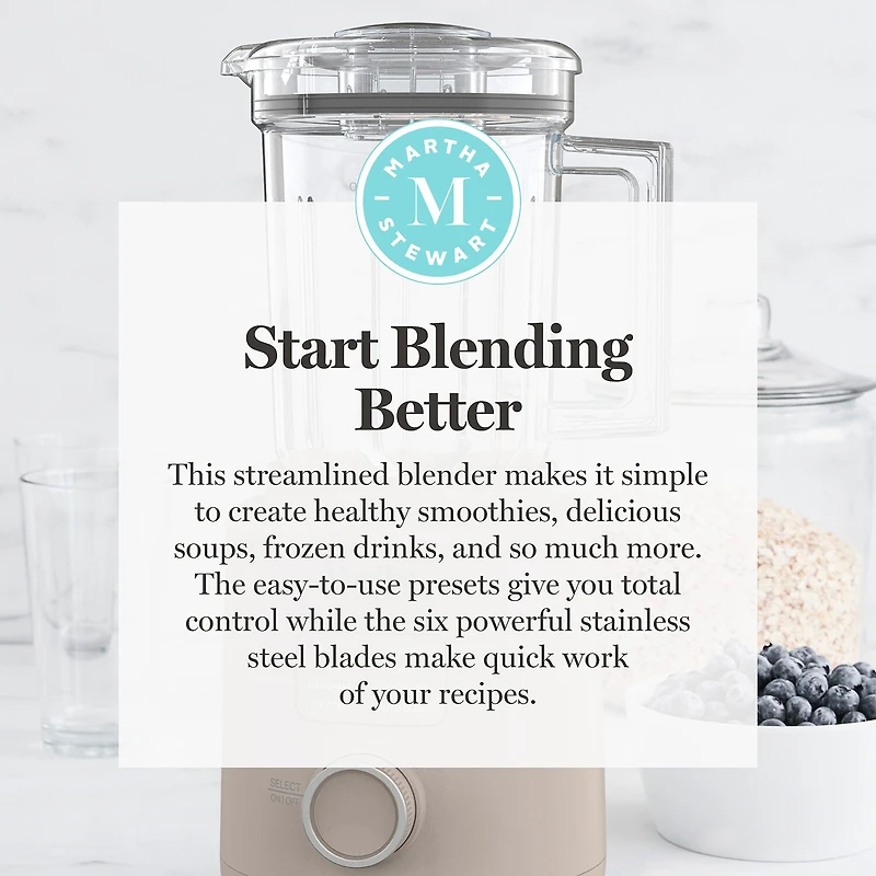 Martha Stewart 2-Speed Blender