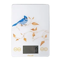 Escali Arti Blue Jay Glass Food Scale