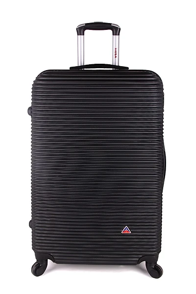 InUSA Royal 28 Inch Hardside Lightweight Checked Spinner Luggage