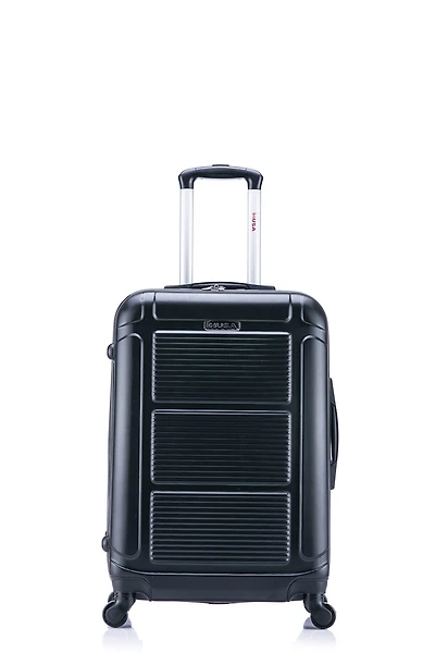 InUSA Pilot 24 Inch Hardside Lightweight Checked Spinner Luggage