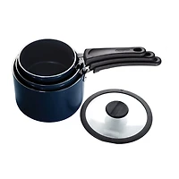 Tramontina Aluminum Non-Stick Sauce Pan 6-pc. Nesting Set