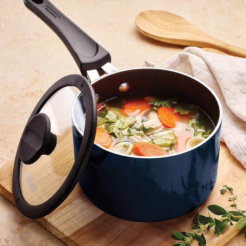 Tramontina Aluminum Non-Stick Sauce Pan 6-pc. Nesting Set