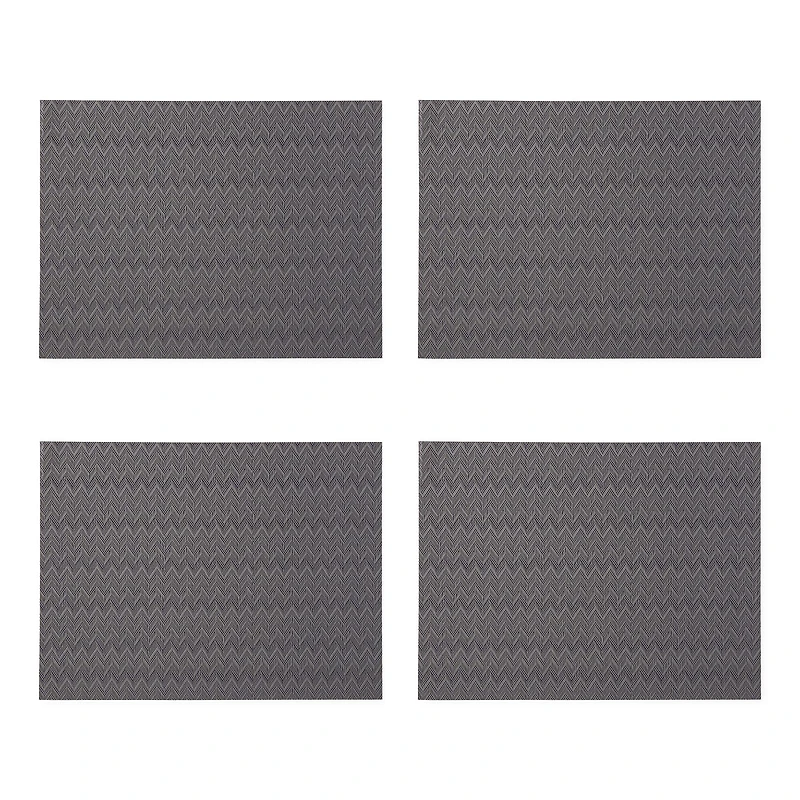 Loom + Forge Chevron Vinyl 4-pc. Placemat