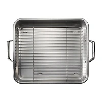 Tramontina® Gourmet 16½" Stainless Steel Deep Roasting Pan