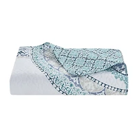 Queen Street Afton Medallion Reversible Quilt Set