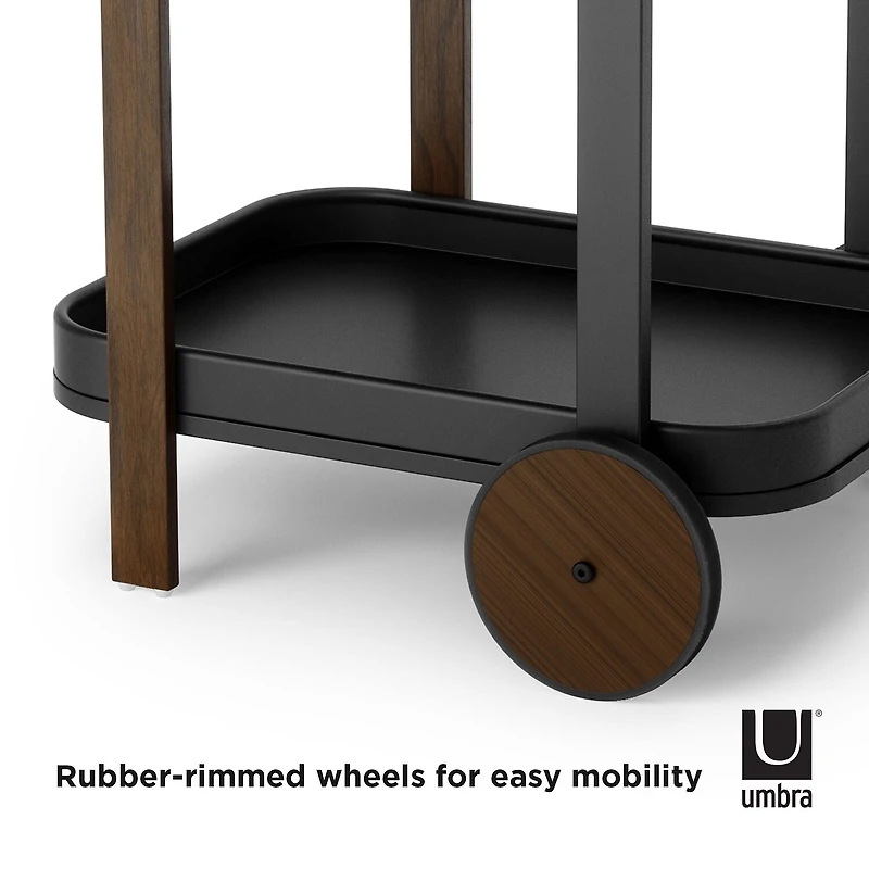 Umbra Bellwood Metal-Top Serving Cart