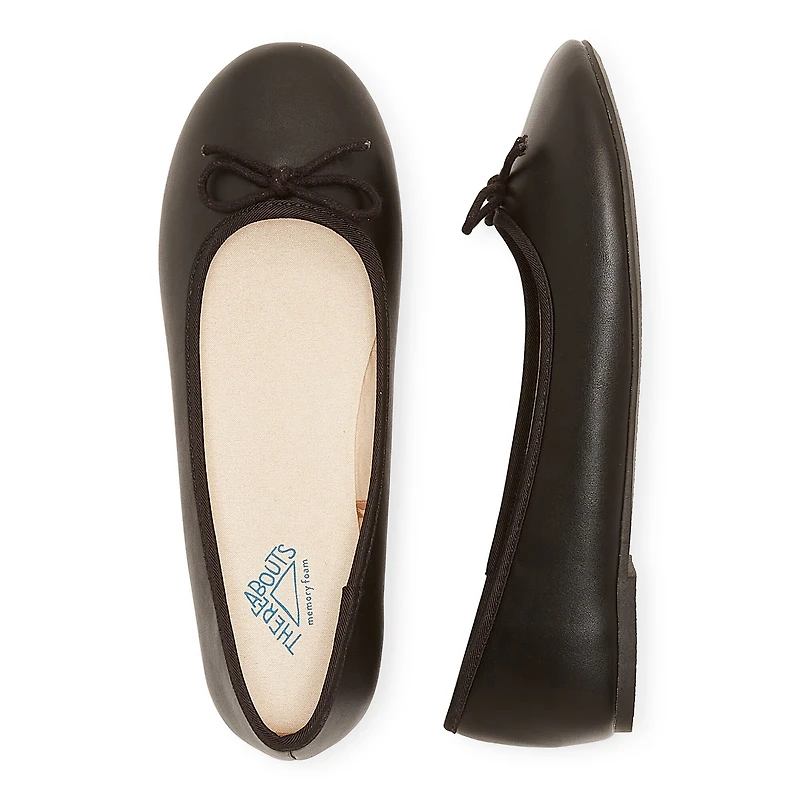 Thereabouts Lexi Little & Big Kid Girls Round Closed Toe Ballet Flats