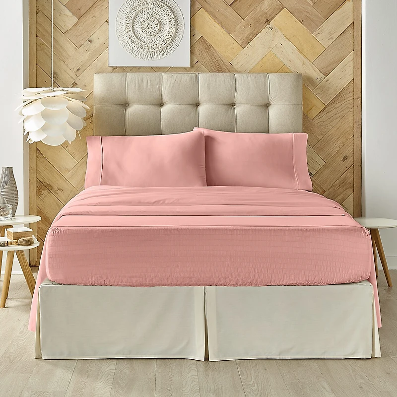 Queen Street Royal Fit 100% Cotton Sateen 300tc Sheet Set
