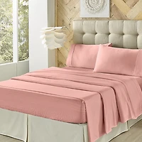 Queen Street Royal Fit 100% Cotton Sateen 300tc Sheet Set