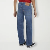 Levi's® Little Boys Adjustable Waist Mid Rise 514™ Straight Leg Jean