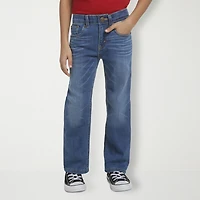 Levi's® Little Boys Adjustable Waist Mid Rise 514™ Straight Leg Jean