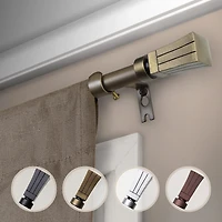 Rod Desyne Flare 5/8 Adjustable Curtain