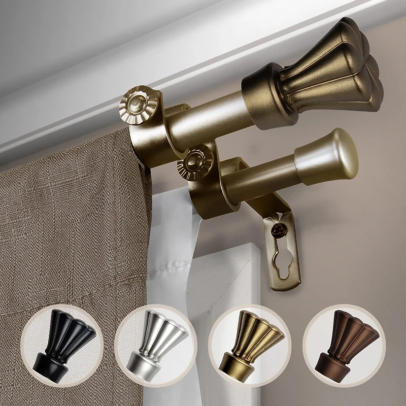 Rod Desyne Nisha Double Curtain