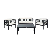 Safavieh Alda 15-pc. Conversation Set Cushioned