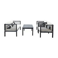 Safavieh Alda 15-pc. Conversation Set Cushioned
