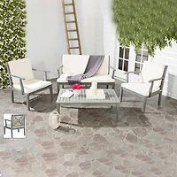Safavieh Del 10-pc. Conversation Set Cushioned