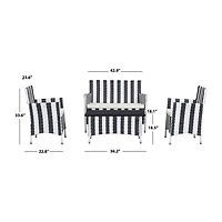 Safavieh Figueroa 7-pc. Conversation Set Cushioned