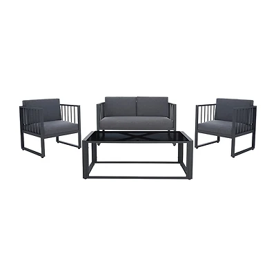 Safavieh Holyoke 11-pc. Conversation Set Cushioned