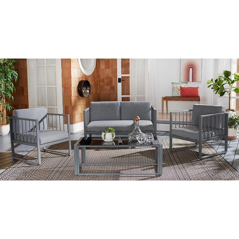 Safavieh Holyoke 11-pc. Conversation Set Cushioned