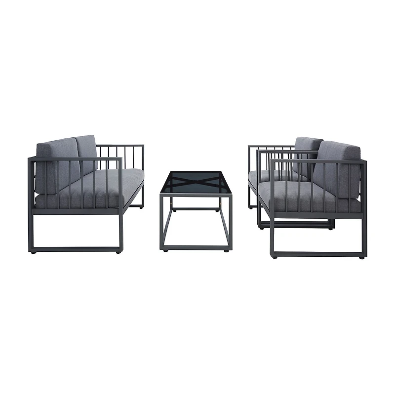 Safavieh Holyoke 11-pc. Conversation Set Cushioned