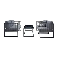Safavieh Holyoke 11-pc. Conversation Set Cushioned