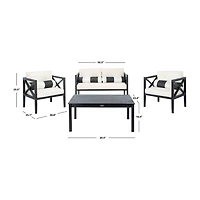 Safavieh Nunzio 11-pc. Conversation Set Cushioned