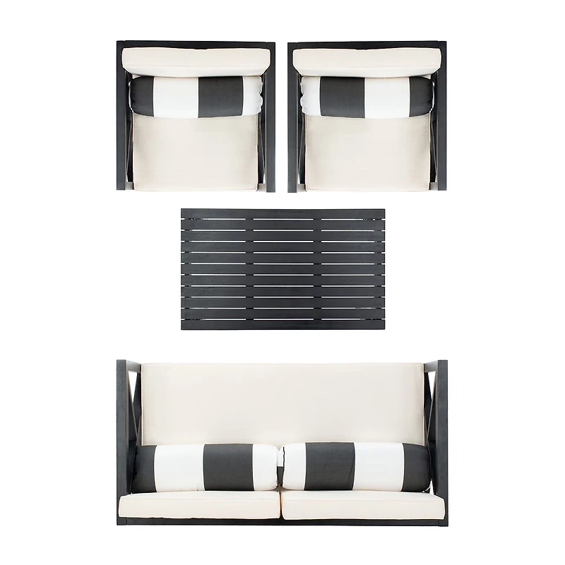 Safavieh Nunzio 11-pc. Conversation Set Cushioned
