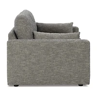 Signature Design by Ashley® Dramatic Track-Arm Upholstered Loveseat