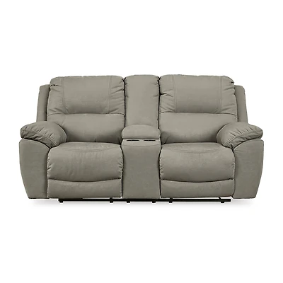 Signature Design by Ashley® Next-Gen Gaucho Pad-Arm Power Recline Motion Upholstered Loveseat