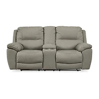 Signature Design by Ashley® Next-Gen Gaucho Pad-Arm Power Recline Motion Upholstered Loveseat