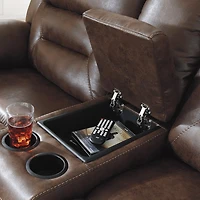 Signature Design by Ashley® Stoneland Power Reclining Loveseat with Console