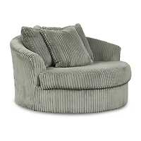 Signature Design by Ashley® Lindyn Swivel Upholstered Armchair