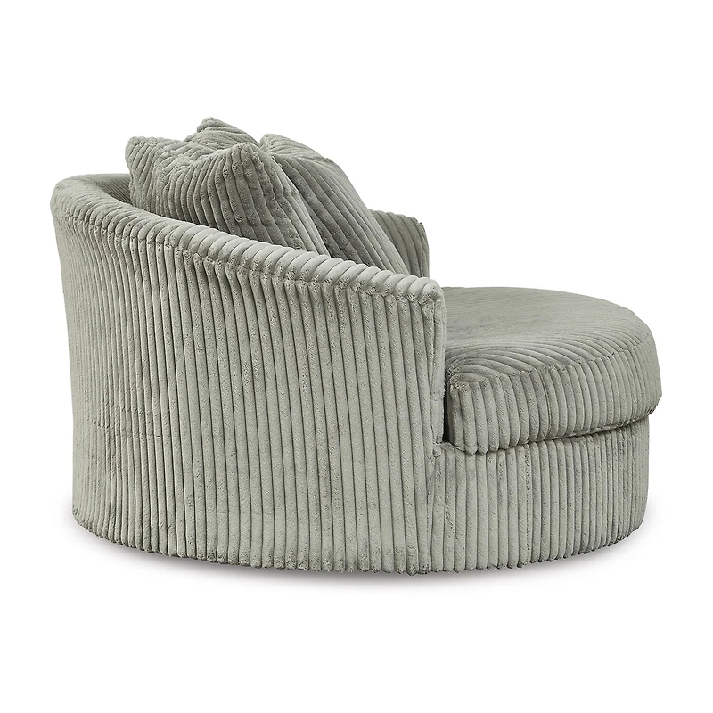 Signature Design by Ashley® Lindyn Swivel Upholstered Armchair