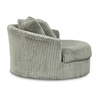 Signature Design by Ashley® Lindyn Swivel Upholstered Armchair