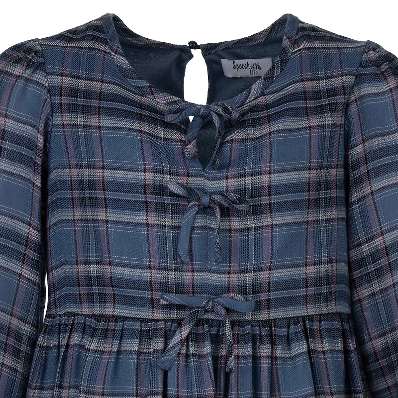 Speechless Big Kid Girls Long Sleeve A-Line Dress
