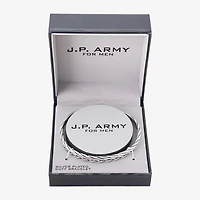 J.P. Army Mens Stainless Steel Cuff Bracelet