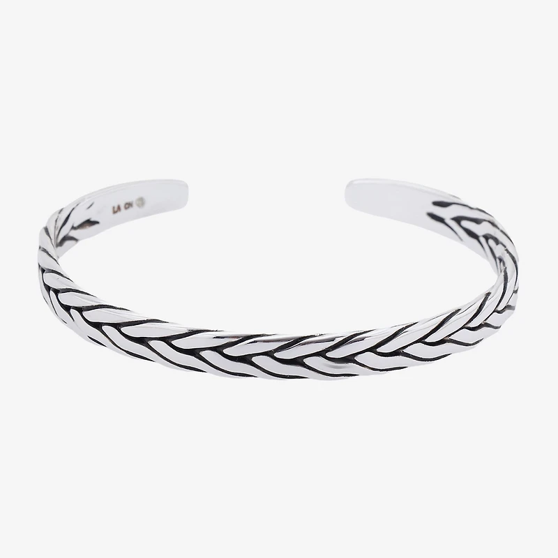 J.P. Army Mens Stainless Steel Cuff Bracelet