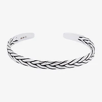 J.P. Army Mens Stainless Steel Cuff Bracelet