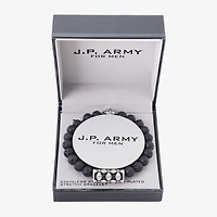 J.P. Army Mens Stainless Steel Stretch Bracelet