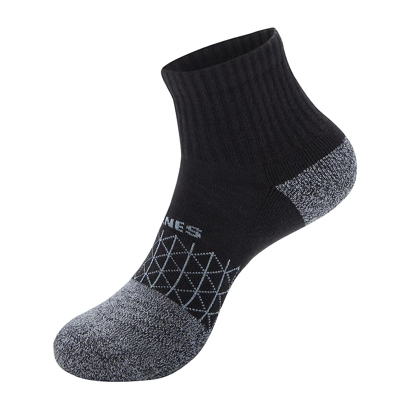 Hanes® Men's Ultimate Absolute Comfort, 3 Pairs Moisture-Wicking Ankle Socks
