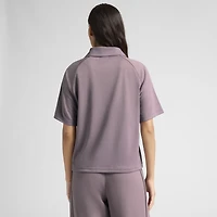 Puma Womens Animal Print Short Sleeve Jersey