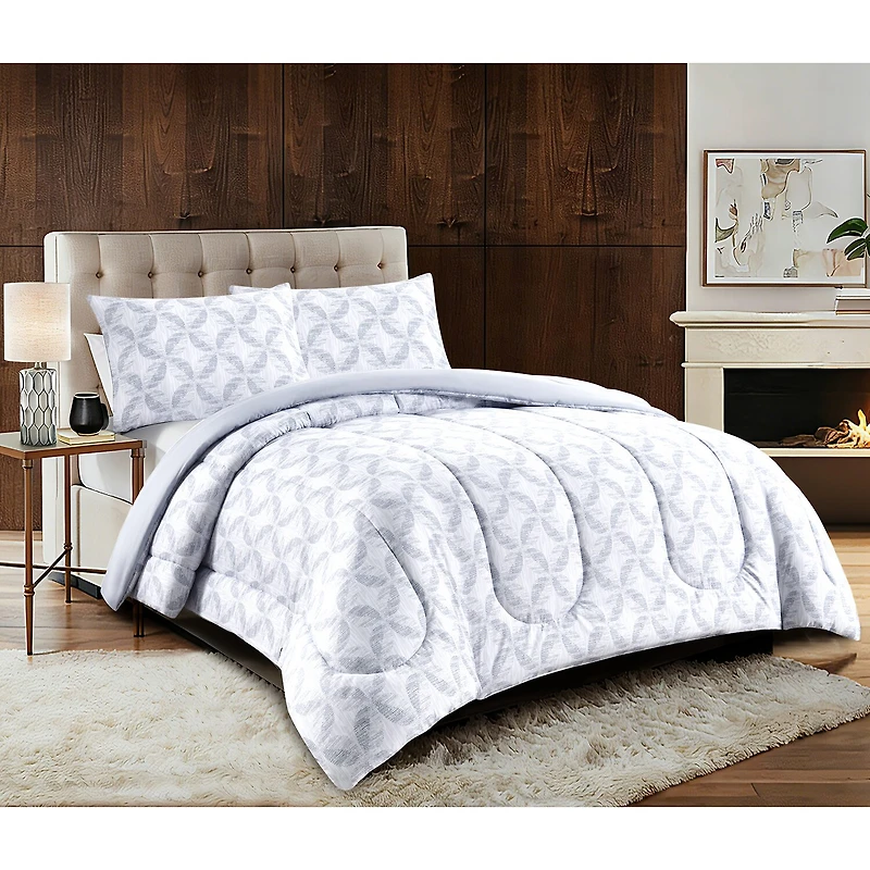 Hudson & Main Brixton Geo 3-pc. Comforter Set