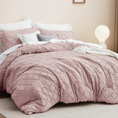 Bedsure® Comforter Set-Solid-Embroidery Set