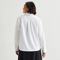 Stylus Womens Long Sleeve Blouse